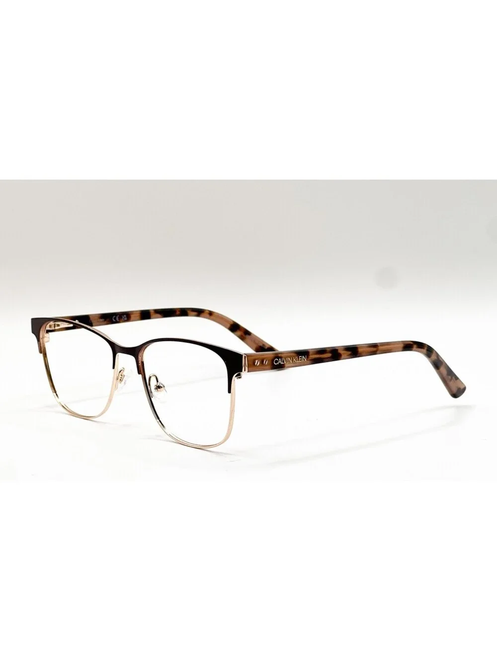 Calvin Klein CK19305 200 Brown Rectangle Authentic Eyeglass Frames 54-16-140